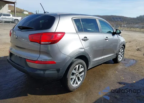 2016 Kia Sportage Lx из США, поврежденный, VIN KNDPBCAC8G7879249